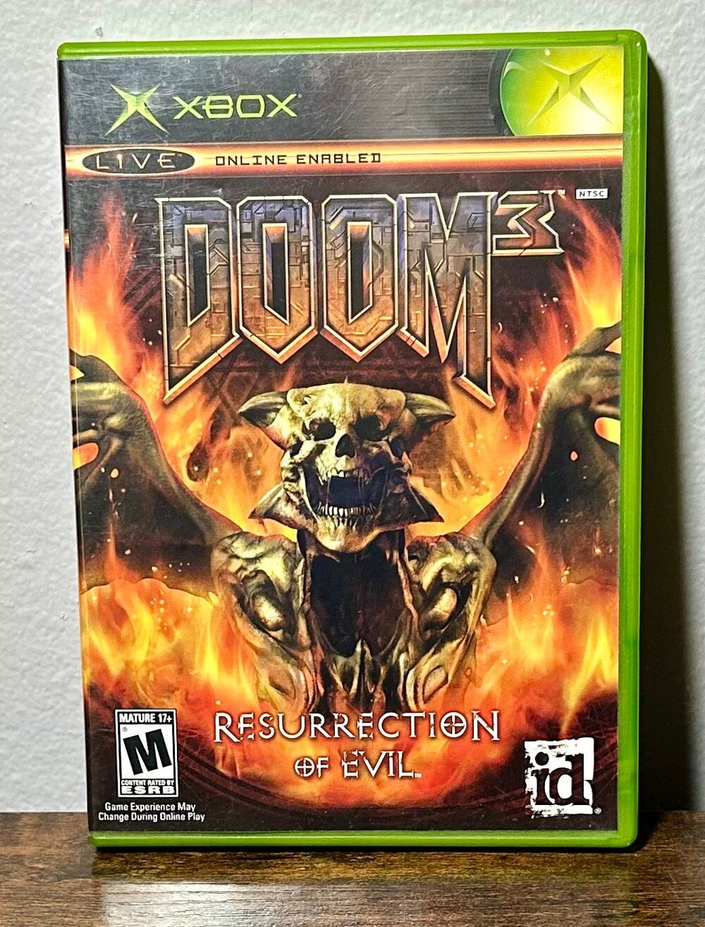 Doom 3: Resurrection of Evil (Microsoft Xbox) CIB, OG Original- Tested.